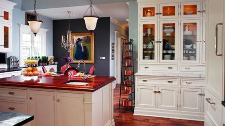 Beautiful kitchen design makes a tasty focal point