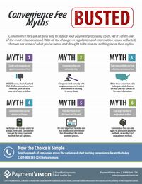 Convenience Fee Myths Busted