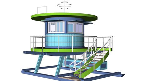 Miami Beach's New Lifeguard Stands Will Be Tiny Follies