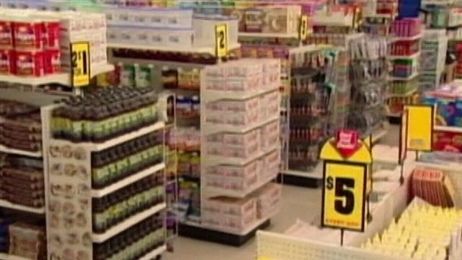 Read labels when grocery shopping at dollar stores