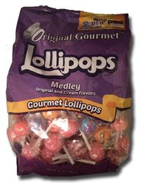 Original Gourmet Lollipops. Yep, that’s their name…