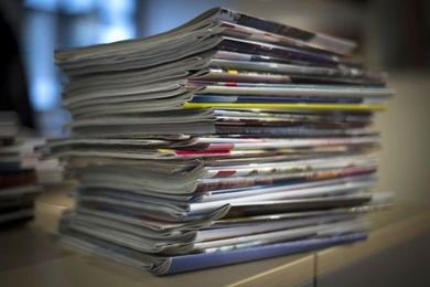 How to Declutter Your Magazine Pile