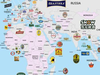 The Beer Globe: Which Breweries Dominate All Over the World