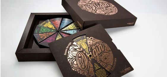 Virgin fiber: vegetable packaging for chocolate |