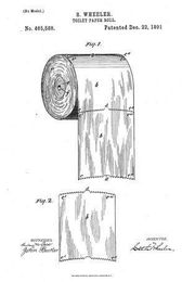 This 124-Year-Old Patent Reveals The Right Way To Use Toilet Paper