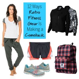 12 Ways Retro Fitness Gear Is Making a Comeback