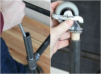 How To Build a Workbench With Butcher Block and Pipe