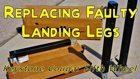 Repairing my Broken Fifth Wheel Landing Leg