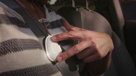 Durable stone lets the physically impaired communicate with touch