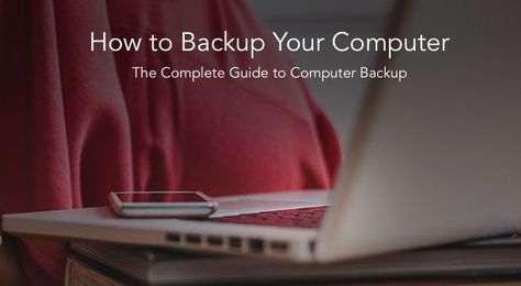 How Do I Backup My Computer?