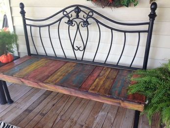 Repurposing a Headboard into a Bench Part 2
