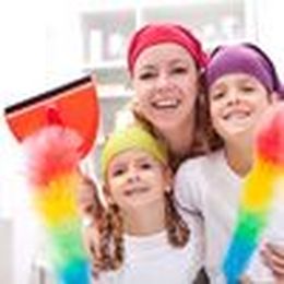 Five Tips For Spring Cleaning With Kids