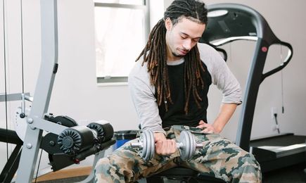 How does physical fitness help young people experiencing homelessness?