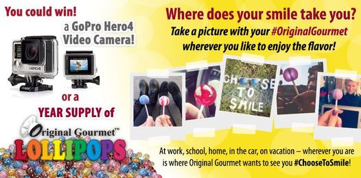 Original Gourmet Photo Contest: Choose To Smile