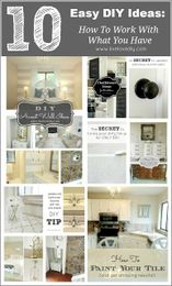 10 Home Improvement Ideas: How To Make The Most of What You Already Have!