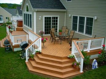 We can make your front and back deck look beautiful! With pressure washing ou...