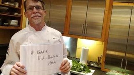 I'm Chef Rick Bayless and I'm hungry. Are you? AMA!