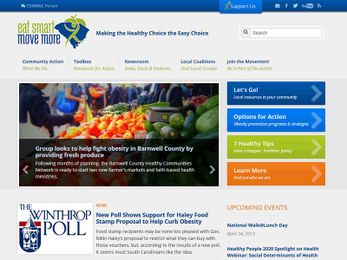 Eat Smart, Move More South Carolina