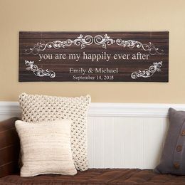 You Are My Happily Ever After Canvas