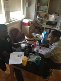 Getting ready to WOW! at Carter!