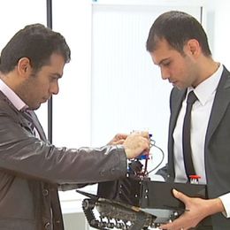 Students develop robotic technology to be used during rescue operations