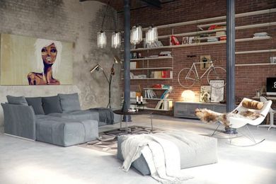Converted Industrial Spaces Becomes Gorgeous and Spacious Apartments