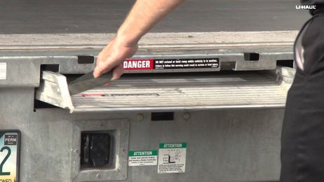 How to Use a U-Haul Truck Ramp and Roll-Up Door