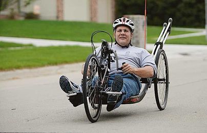 A helping hand toward maiden handcycle voyage