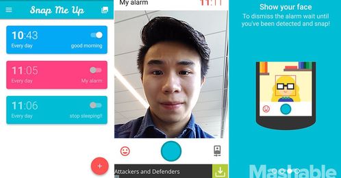 Taking a selfie is the only way to turn off this alarm clock