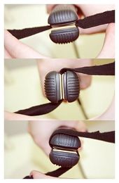 This is the correct way to curl your hair with a flat iron.