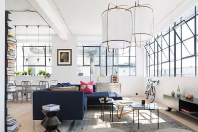 Converted Industrial Space Becomes a Pretty, Sunny Apartment