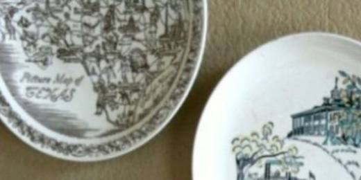 The Secret to Hanging a Decorative Plate Wall