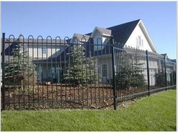 Wrought Iron Fences offer strength, beauty, and security