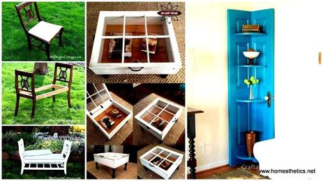 23 Creative Methods To Repurpose Old Furniture