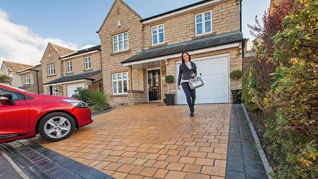 Drivesys® Patented Driveway System Riven Stone