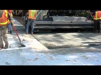 How to Build a Road Using Roller Compacted Concrete