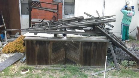 Spa removal los angeles before and after by Go Junk Free America!