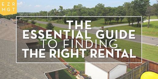 The Essential Guide to Finding the Right Rental