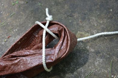 Survival Skills: 3 Tricks for Rigging Tarp Shelters