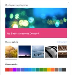 How to Show Off Your Content with Google Plus Collections