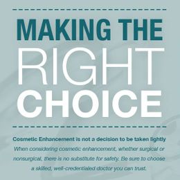 Infographic: Making The Right Cosmetic Enhancement Choice