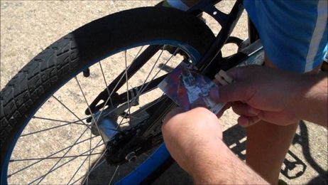 How to Make a Bike Sound Like A Harley Using a Sports Card