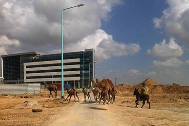 Israeli Army Builds a Desert Outpost—Tech Firms Follow
