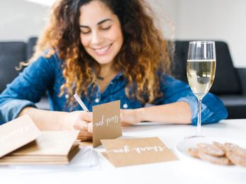 Tips on Writing Bridal Shower Thank You Notes