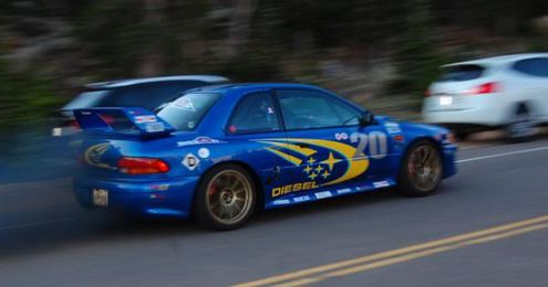 This Guy Built A Subaru Impreza 22B Boxer Diesel And It's Awesome