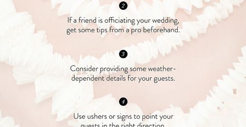 6 Wedding Reception Tips