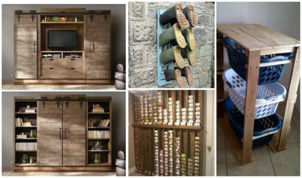 Creative DIY Pallet Storage Ideas