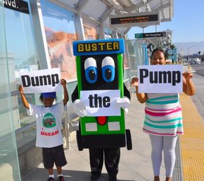 Dump the pump; treat yourself to transit!