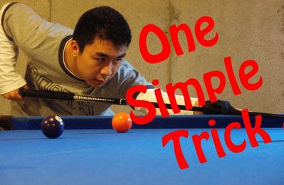 Instantly become a better pool player!! one simple trick!