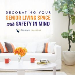 Decorate your senior living space with safety in mind